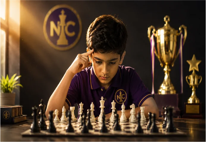 A Notion Chess coach teaching a student